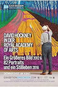 David Hockney a londoni Királyi Művészeti Akadémián